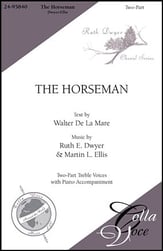 The Horseman Two-Part choral sheet music cover